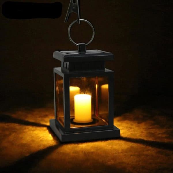 LED Flickering Solar Lantern