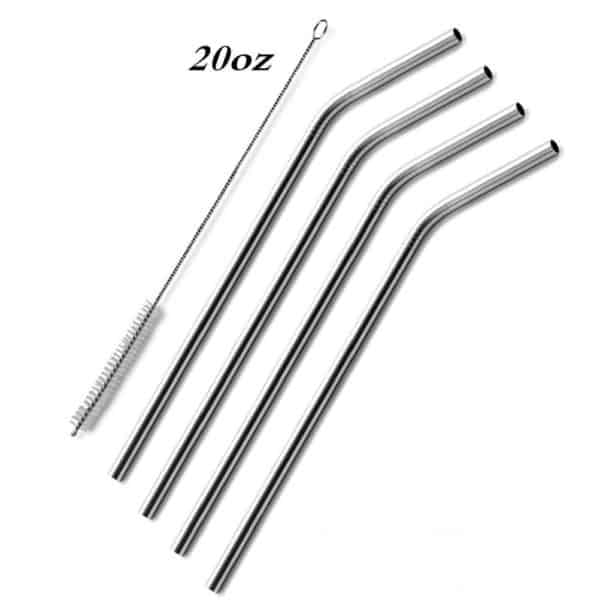 Reusable Drinking Straws 20oz