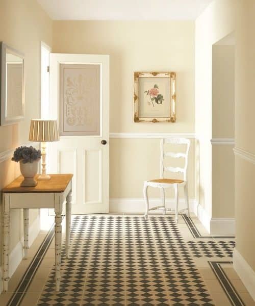 how to brighten a dark hallway - bright hallway