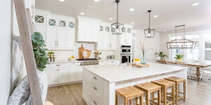 how to brighten up a dark kitchen - bright kitchen