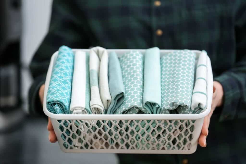How To Fold Kitchen Towels Mayfield Market