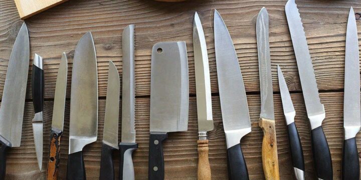 how to remove rust from kitchen knives - different knives